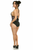 Top Drawer Patent & Fishnet Underbust Corset