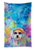 Bichon Frise Hippie Dawg Pair of Pot Holders