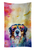 Bichon Frise Hippie Dawg Pair of Pot Holders