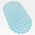 Blue Transparent Stone Pebble PEVA Shower Curtain Liner