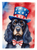 Cocker Spaniel Patriotic American Garden Flag