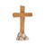 Cross Figurine With First Communion Card