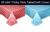 55"x94" PEVA Vinyl Polka Dots Tablecloth w/ Flannel Backing