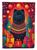 Black Chow Chow Holiday Christmas Garden Flag
