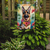 German Shepherd Luau Garden Flag
