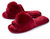 Womens Slippers Lovely Velvet Pom-pom Open Toe House Slides