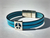 Peace Sign Leather Bracelet