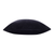 20" Black Cotton Throw Pillow