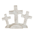 3 Crosses Tabletop Cross