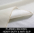 Ivory PEVA Vinyl Tablecloth With Flannel Backing Table Cover