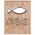 Tabletop Wire Plaque Cast Your Care Fish