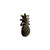 Set of Six Antiqued Bronze Metal Pineapple Drawer Pull Knobs
