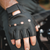 1200.AO - Mens Fingerless Leather Gloves
