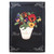 Flag Print Fleur Pensee Polyester