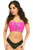 Lavish Patent Short Bustier Top