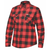 TW255.01 - Ladies Black and Red Flannel Shirt