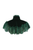 Dark Green Velvet & Lace Capelet