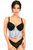 Lavish Sheer Lace Underwire Waist Cincher Corset