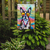 Boston Terrier Hippie Dawg Garden Flag