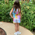 AnnLoren Girls Hoodie Tank and Shorts Set