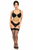 Lavish Sheer Lace Underwire Waist Cincher Corset