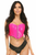 Top Drawer Patent Bustier Top with Zipper