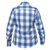 TW262.00 - Ladies Blue and White Flannel Shirt