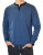 Long Sleeve Henley Slit Collar