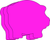 Large Single Color Creative Foam Cut-Outs