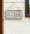 6" X 12" Gray and Brown Our Nest Galvanized Metal Wall Decor