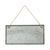 6" X 12" Gray and Brown Our Nest Galvanized Metal Wall Decor