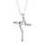 Necklace Proverbs 31 Curved Cross Cz