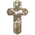 Life Of Christ Wood Look Wall Cross