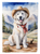 Great Pyrenees Cowboy Welcome Garden Flag
