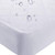 9" Waterproof Bamboo Terry Crib Mattress Pad Liner Mattress Cover Only.