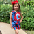 AnnLoren Girls Hoodie Tank and Shorts Set