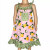 AnnLoren Big Little Girls Pretty as a Peach Pink Spaghetti Strap Dress