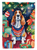 Basset Hound Christmas Garden Flag