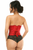 Lavish Satin Open Bust Underwire Short Underbust Corset