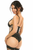 Lavish Mesh Open Cup Waist Cincher