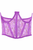 Lavish Unicorn Print Mesh Open Cup Waist Cincher