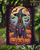 Doberman Pinscher Witchy Halloween Garden Flag