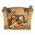 Holy Family In Creche On Scroll