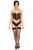 Lavish Faux Leather with Lacing Lace-Up Bustier