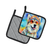 Hippie Dawg Pair of Pot Holders