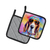 Hippie Dawg Pair of Pot Holders