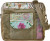 Recycled Military Tent w/Vintage Fabric Crossbody