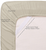 2x3 Ivory Light Cream Geometric Abstract Soft Pile Area Rug