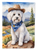 Coton de Tulear Cowboy Welcome Garden Flag