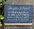 Tabletop Plaque Strengthen Protect Blue